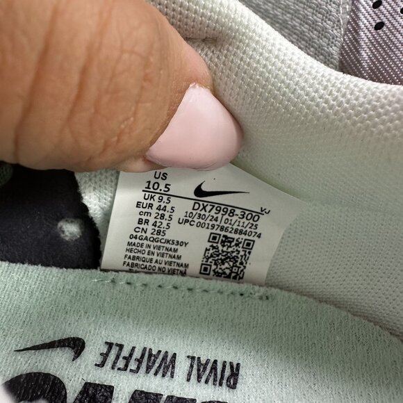 Nike Zoom Rival Distance Waffle 6 Men's size 10.5 Barely Green Cross Country - Picture 8 of 8